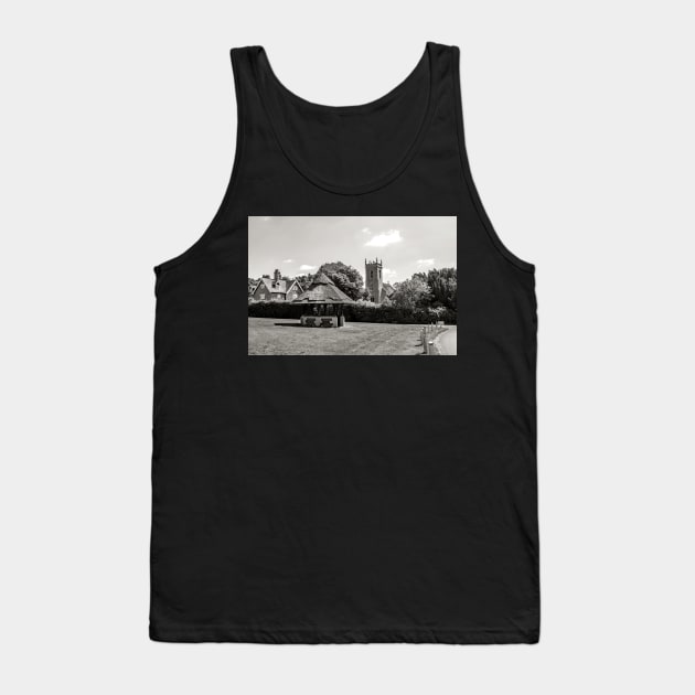 Village green in the English countryside Tank Top by yackers1